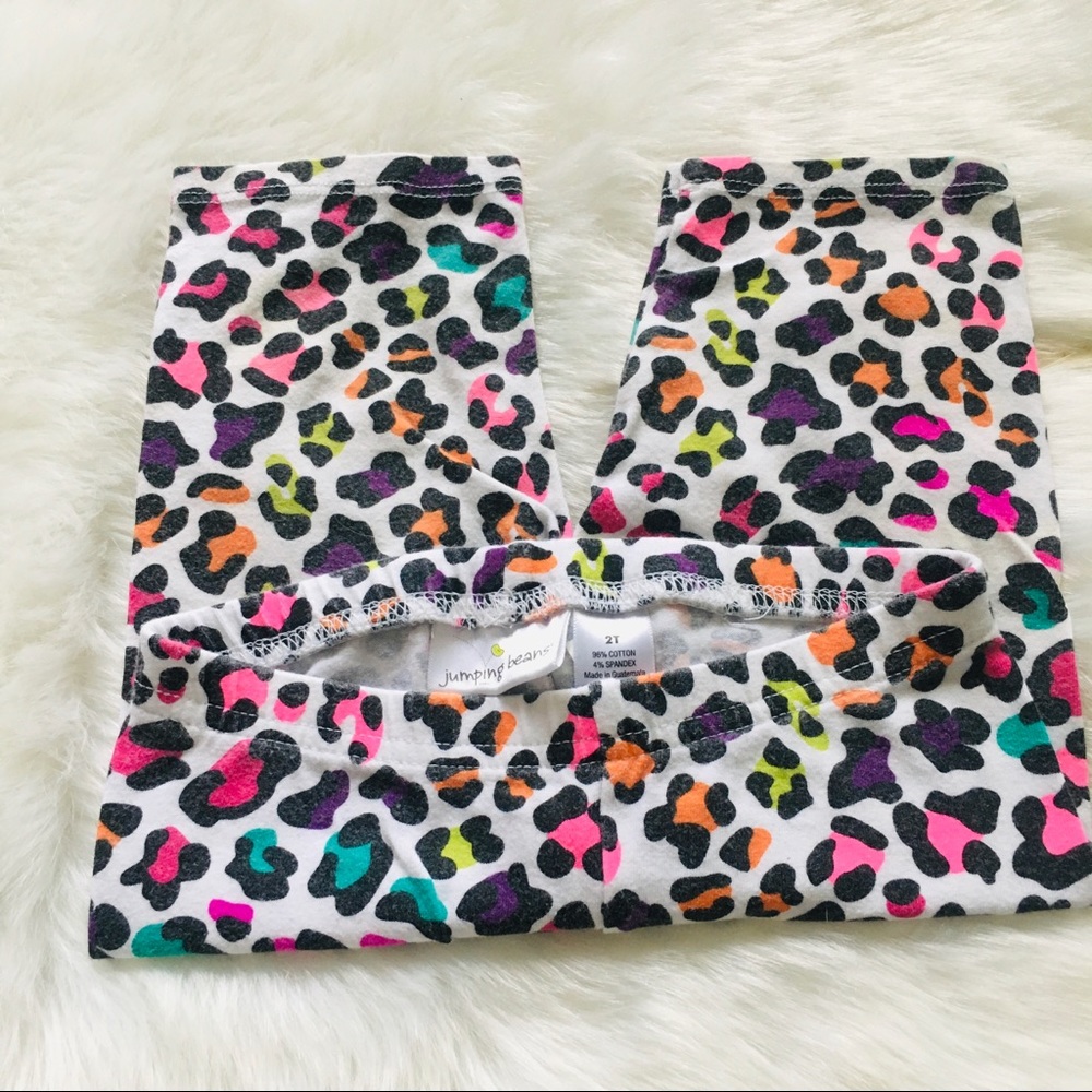 3 pack jumping beans baby girl leggings - Picture 5 of 8